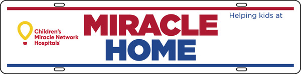 Miracle Home Sign Rider, 6h x 24w, Steel